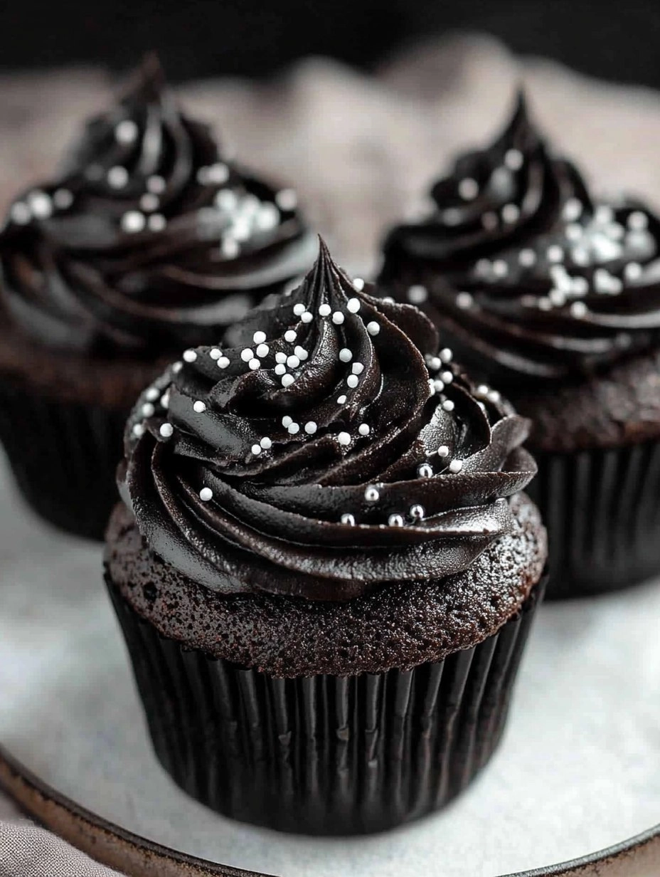 Black Cupcakes 81 Black Cupcakes