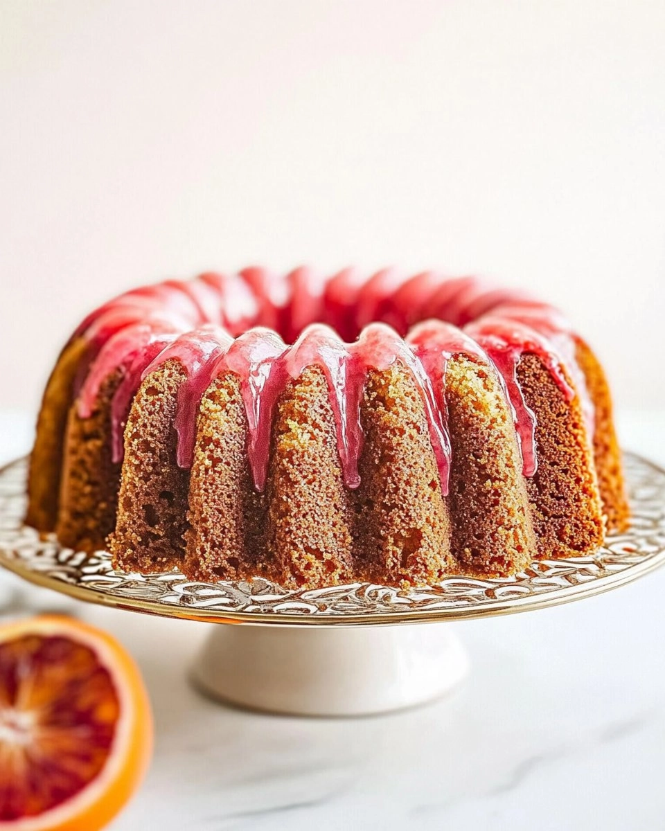 Blood Orange Coffee Cake