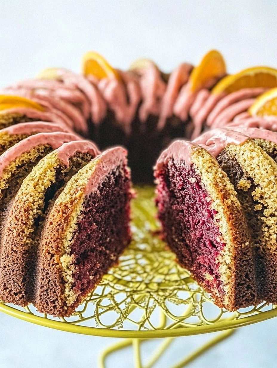 Blood Orange Coffee Cake