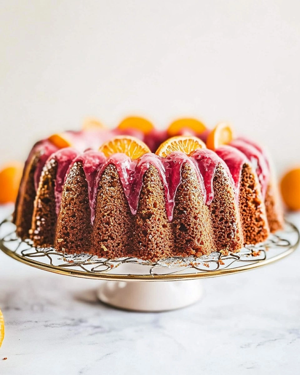 Blood Orange Coffee Cake