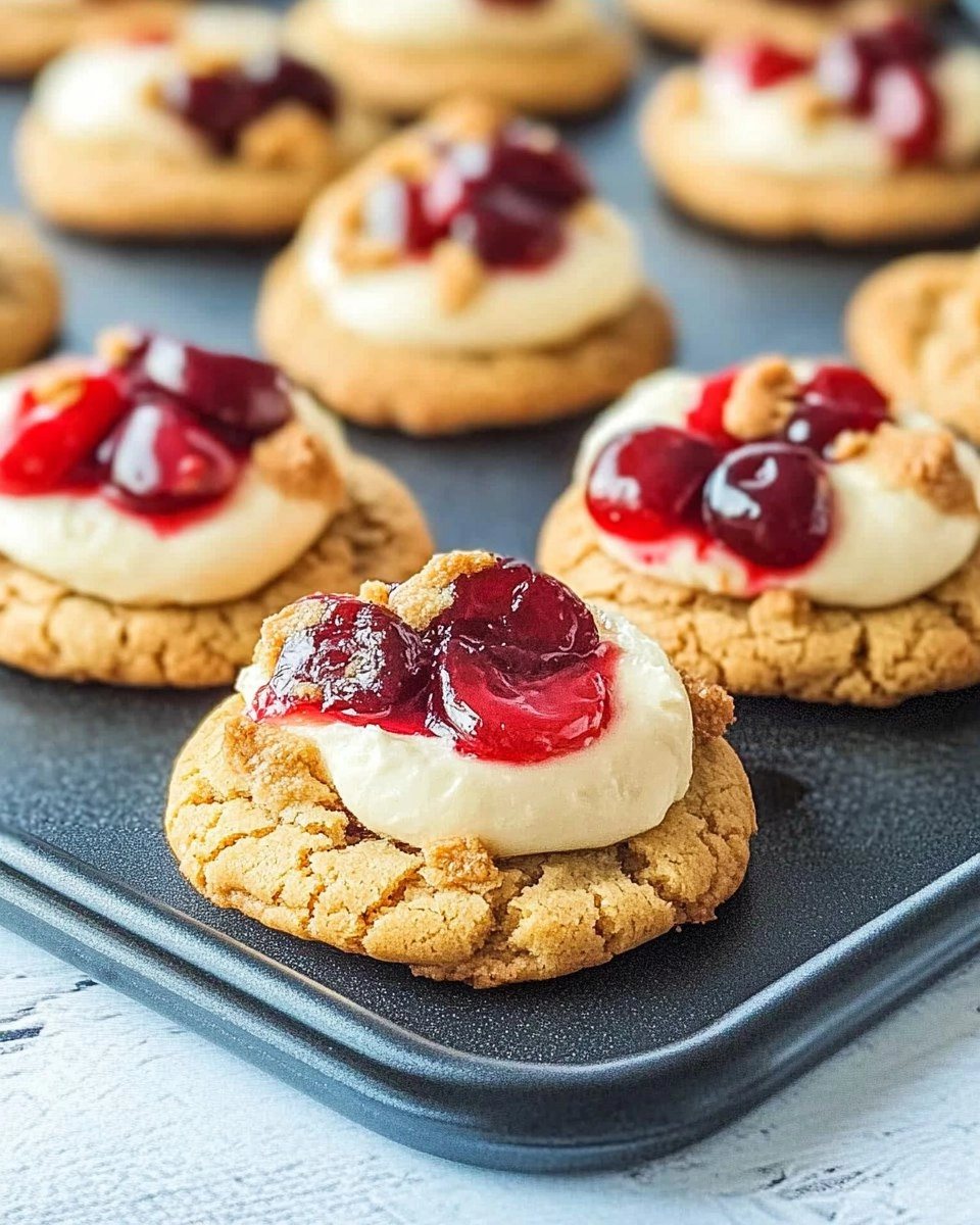 Cherry Cheesecake Cookies