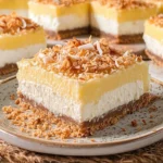 Easy Coconut Cream Cheesecake Bars for Tropical Dessert Lovers 108 Easy-Coconut-Cream-Cheesecake-Bars-for-Tropical-Dessert-Lovers-Recipe