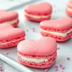 Galentine’s Brunch Foods : Heart-Shaped Macarons 133 Galentines-Brunch-Foods-Heart-Shaped-Macarons-Recipe