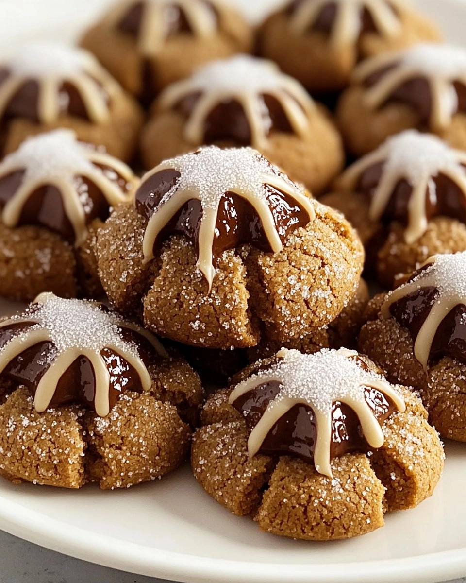 Gingerbread Kiss Cookies