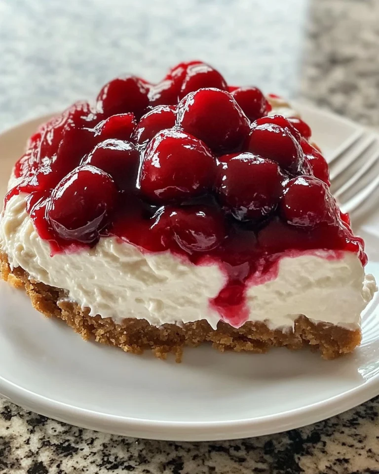 No-Bake-Cherry-Cheesecake-Recipe