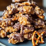 No-Bake-Peanut-Butter-Pretzel-Clusters-Recipe