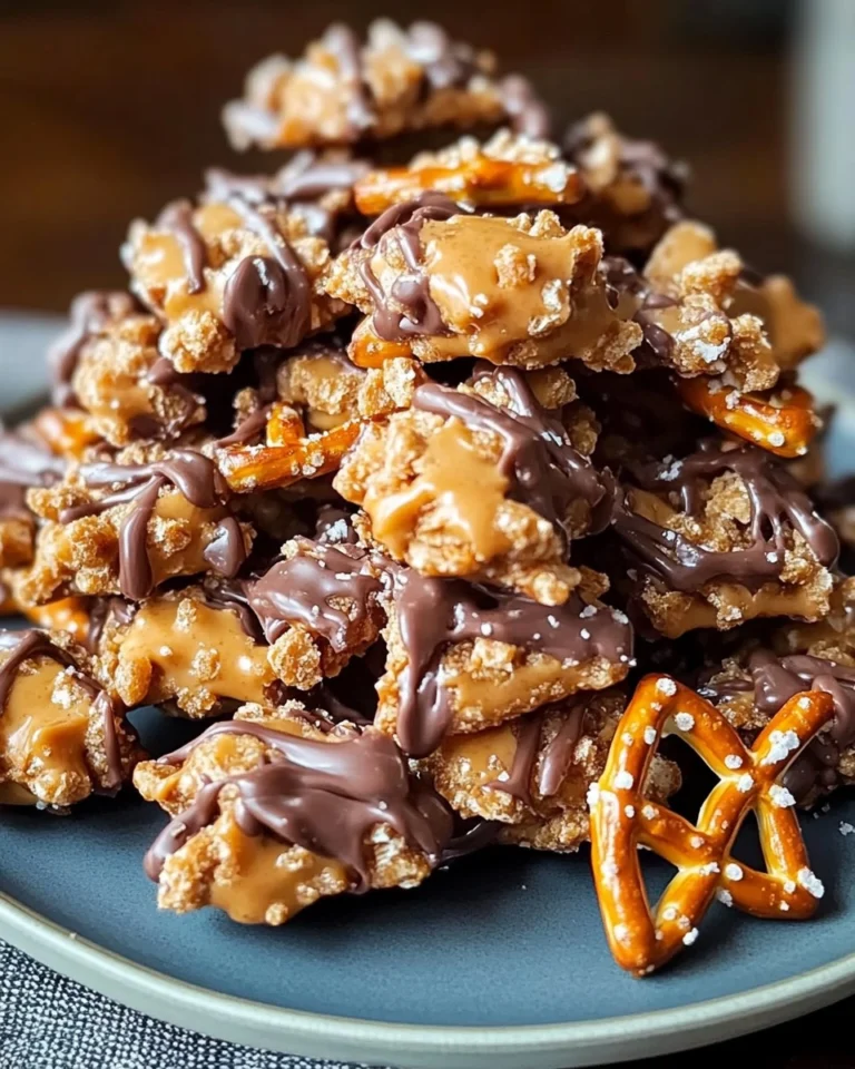 No-Bake-Peanut-Butter-Pretzel-Clusters-Recipe