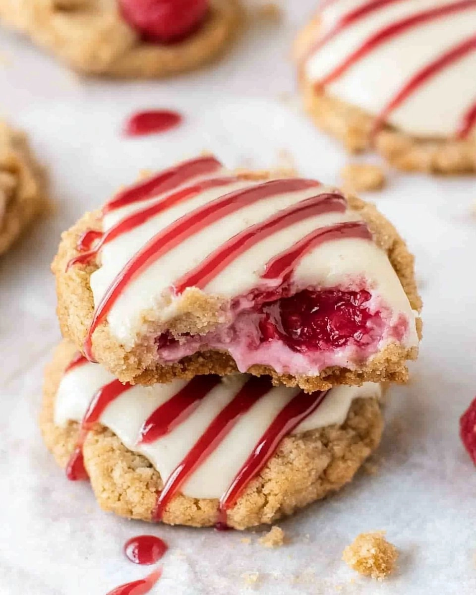 The best Crumbl Raspberry Cheesecake Cookies EVER!