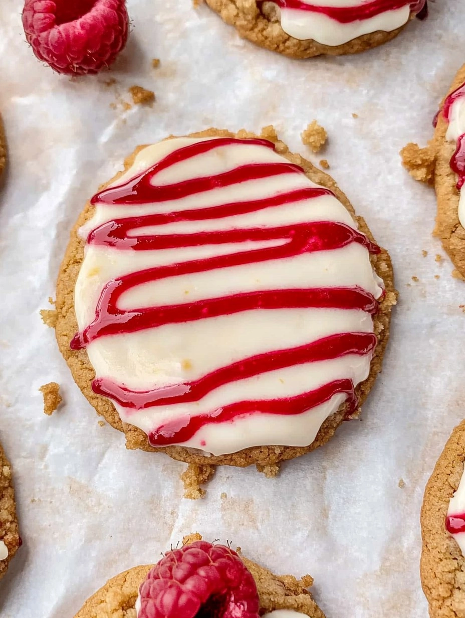 The best Crumbl Raspberry Cheesecake Cookies EVER!