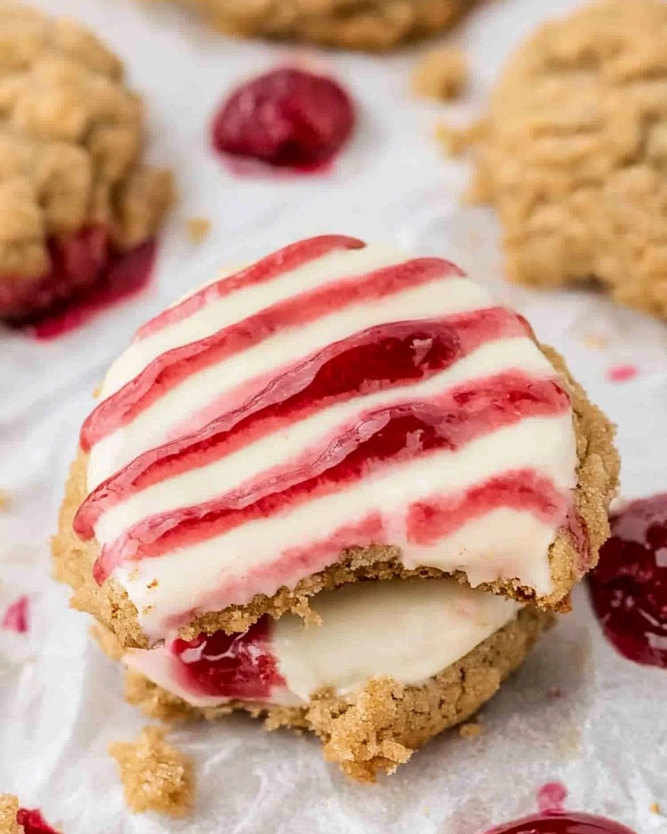 The best Crumbl Raspberry Cheesecake Cookies EVER!