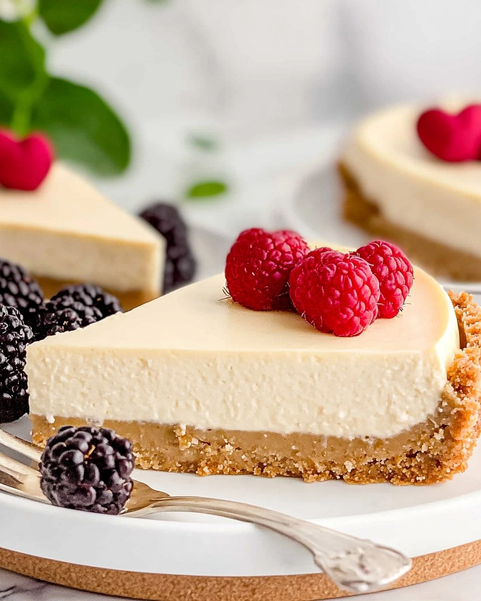 Valentine Eggless Cheesecake 
