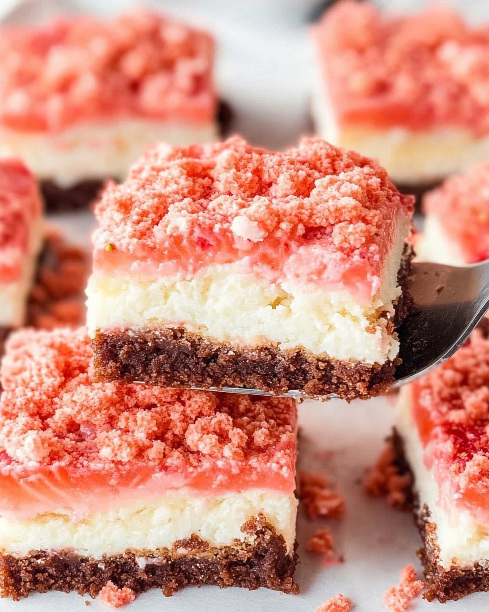 Valentine Strawberry Shortcake Brownies 115 Valentine Strawberry Shortcake Brownies