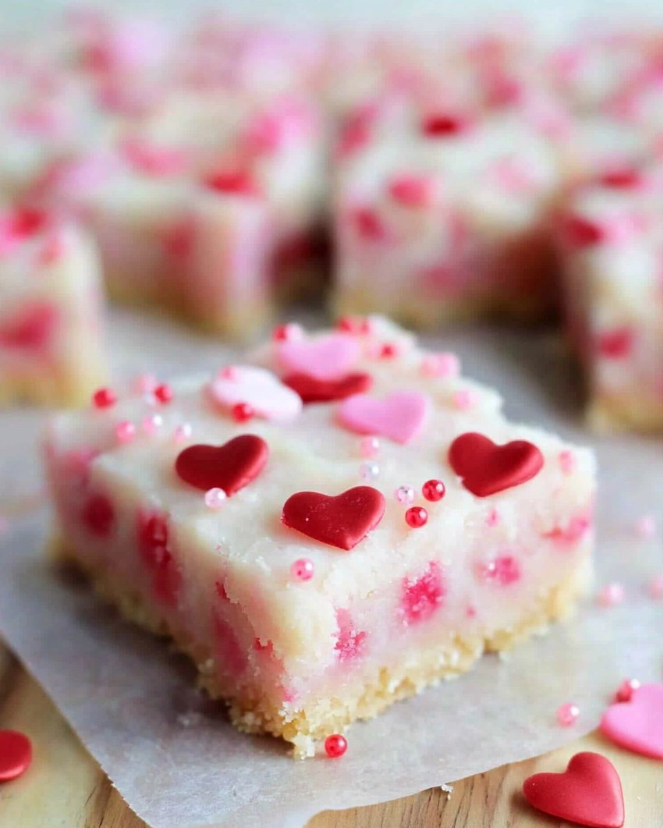Valentine Sugar Cookie Bar