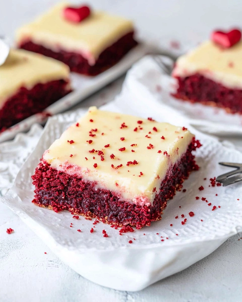 Valentine's Day Red Velvet Cookie Bars 140 Valentine's Day Red Velvet Cookie Bars