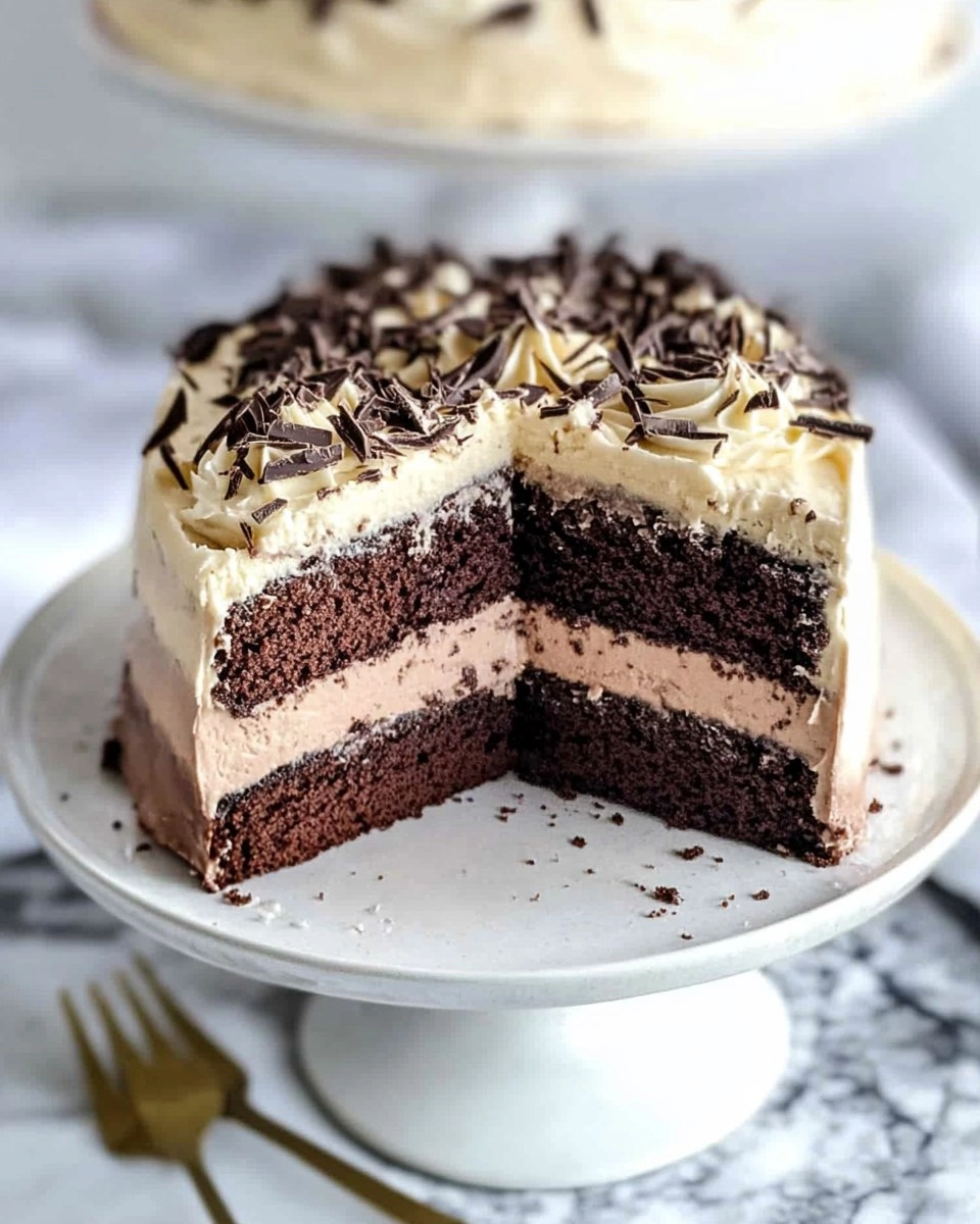 Vanilla Bean Chocolate Cake