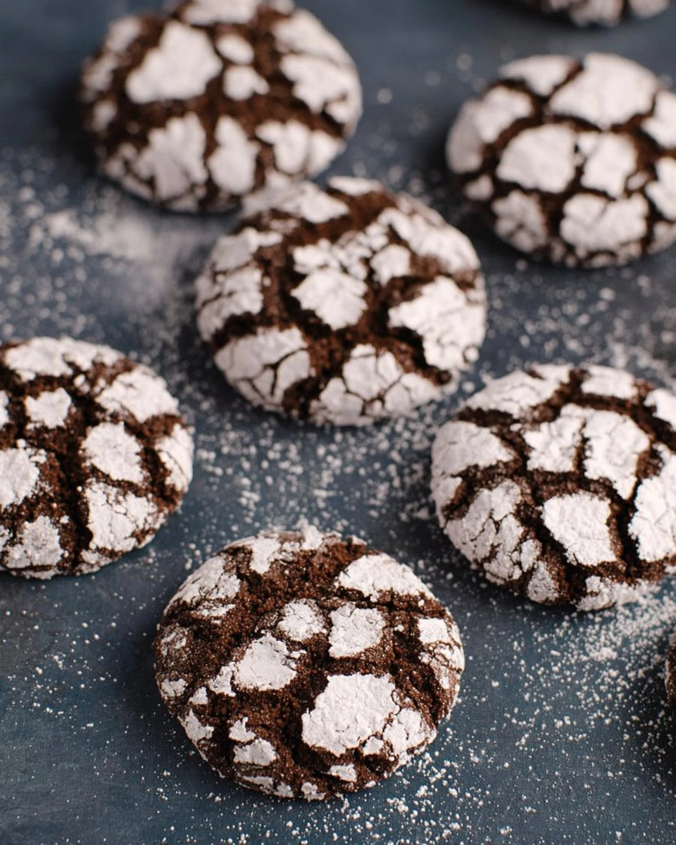 Chocolate Crinkle Cookies 72 Chocolate Crinkle Cookies