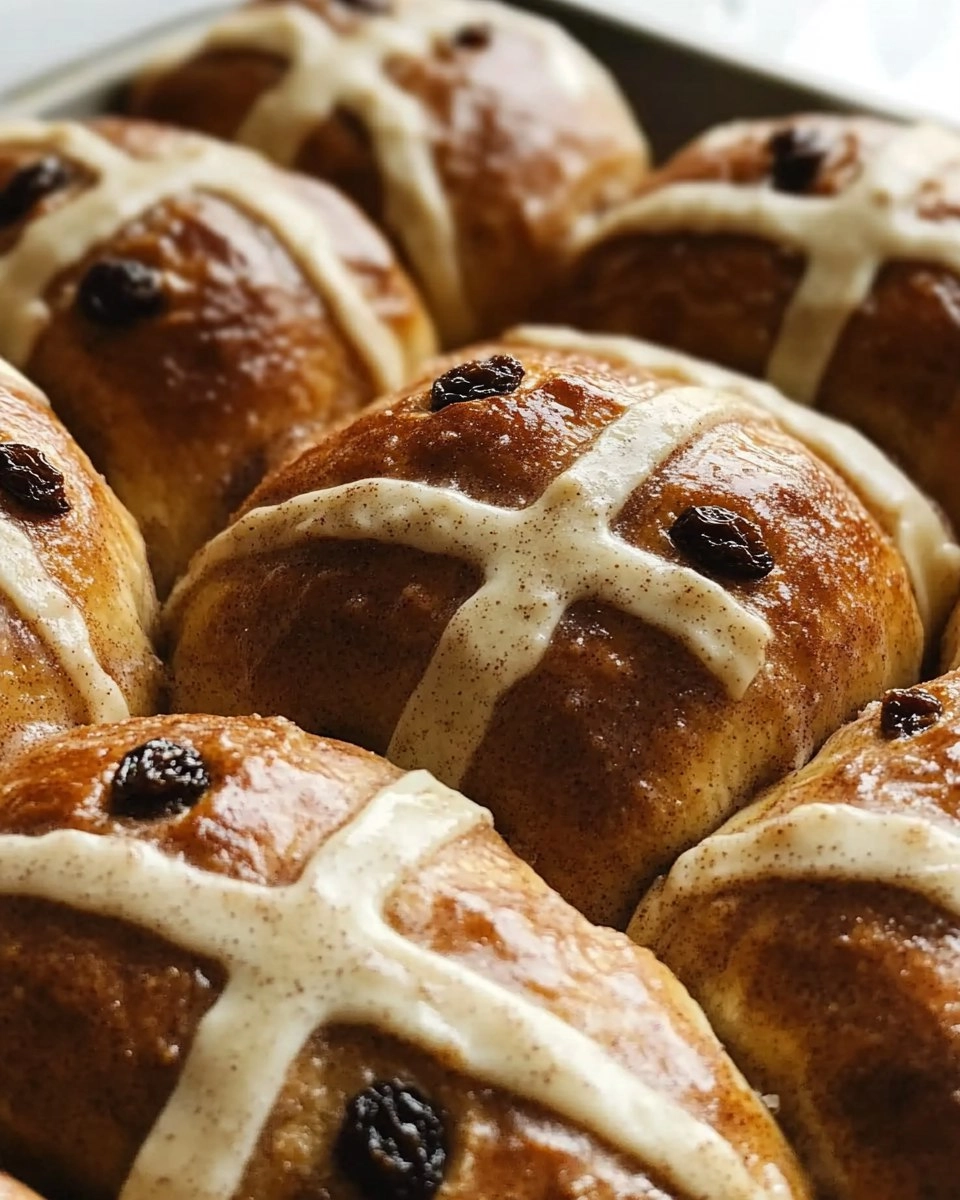Cinnamon Raisin Hot Cross Buns (Make-Ahead Easter Rolls) 147 Cinnamon Raisin Hot Cross Buns (Make-Ahead Easter Rolls)