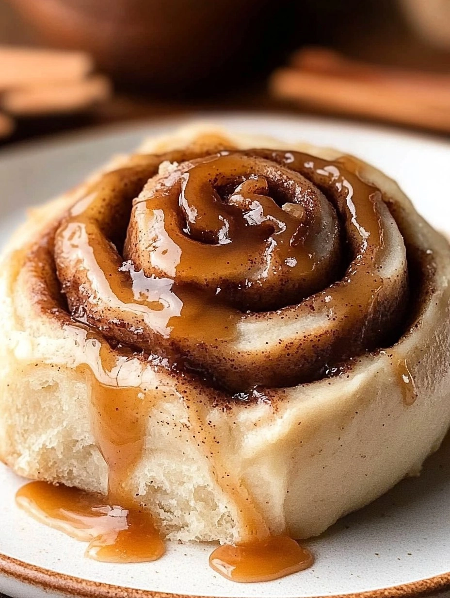 Easy Chai Cinnamon Rolls with Caramel | Bakery-Style
