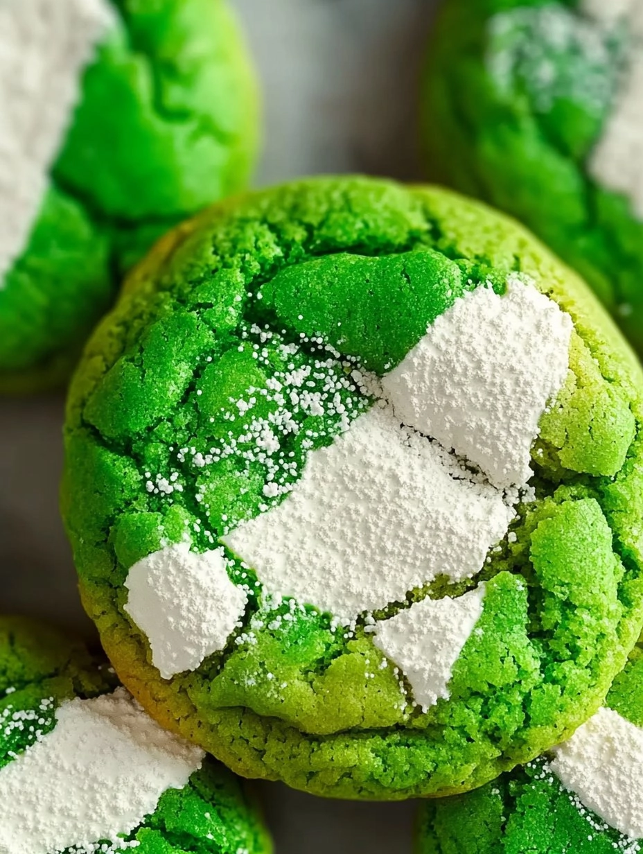 Green Cake Mix Cookies