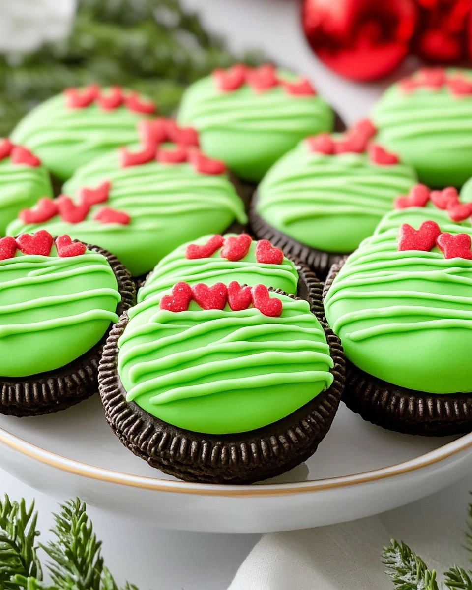 Grinch Oreos 57 Grinch Oreos