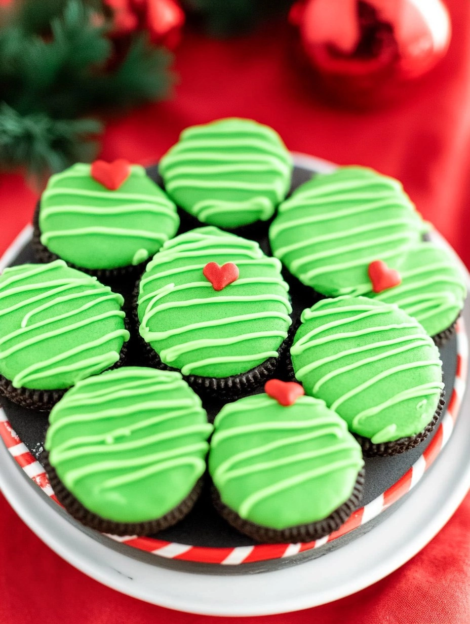 Grinch Oreos 58 Grinch Oreos