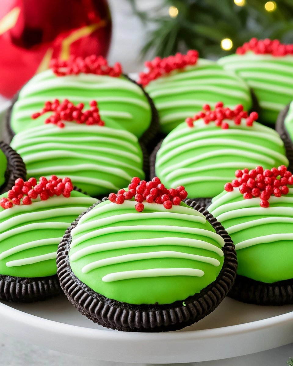 Grinch Oreos 59 Grinch Oreos