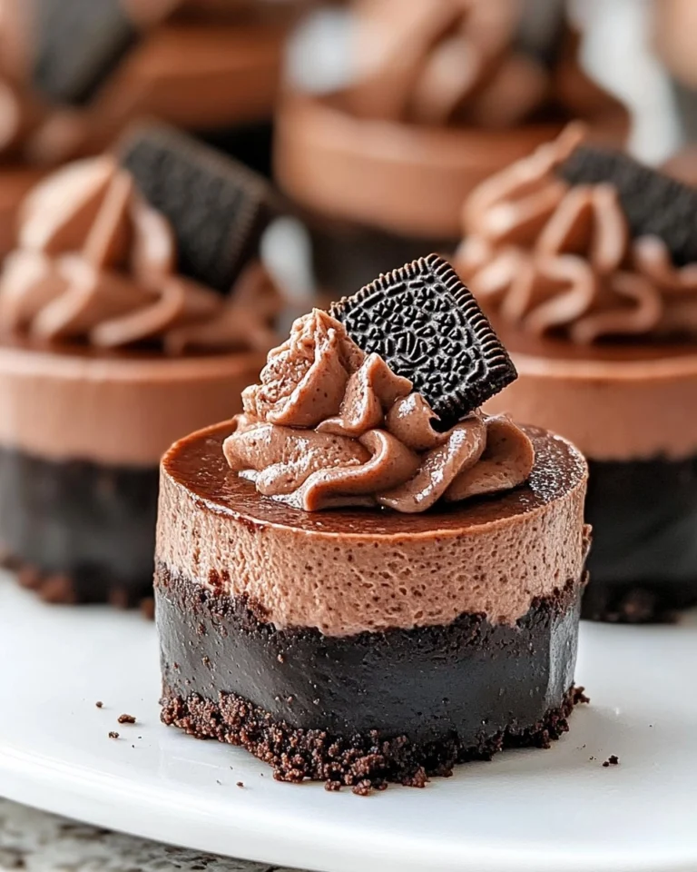 Mini-Chocolate-Cheesecakes-with-Oreo-Crust-Recipe