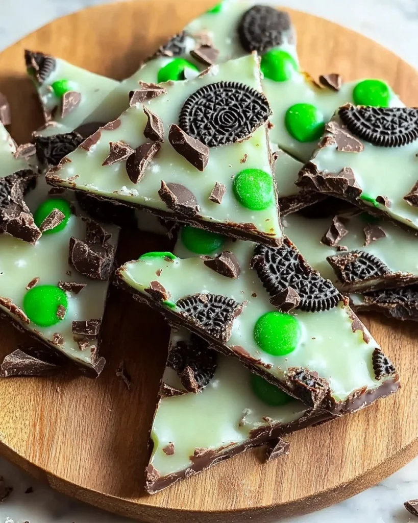 Mint-Oreo-Chocolate-Bark-Recipe