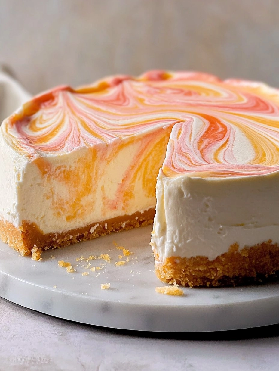 No-Bake Orange Creamsicle Cheesecake 101 No-Bake Orange Creamsicle Cheesecake