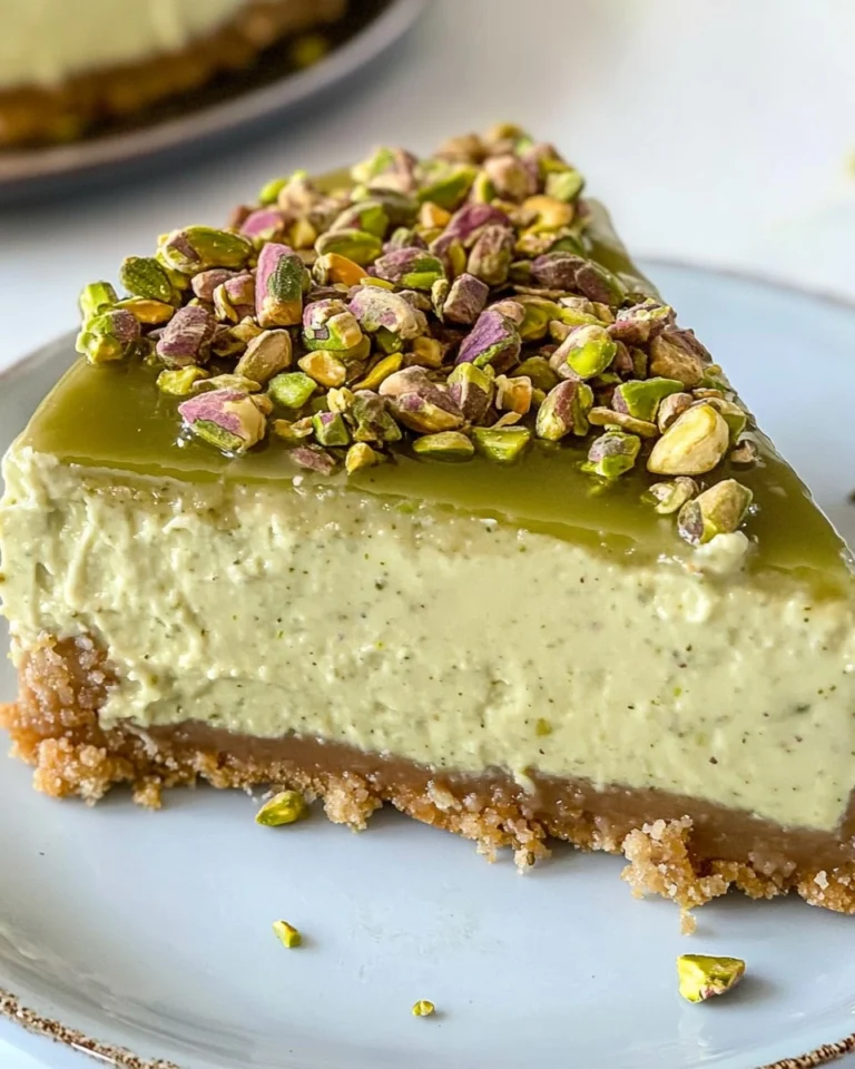 Pistachio-Cheesecake-Easy-No-Bake-Green-Dessert-Recipe