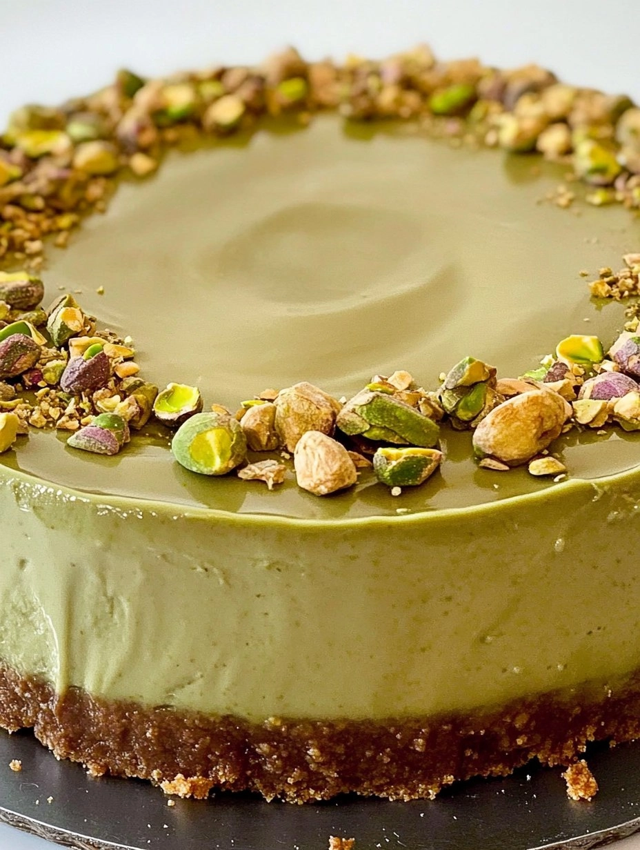 Pistachio Cheesecake | Easy No-Bake Green Dessert 101 Pistachio Cheesecake | Easy No-Bake Green Dessert