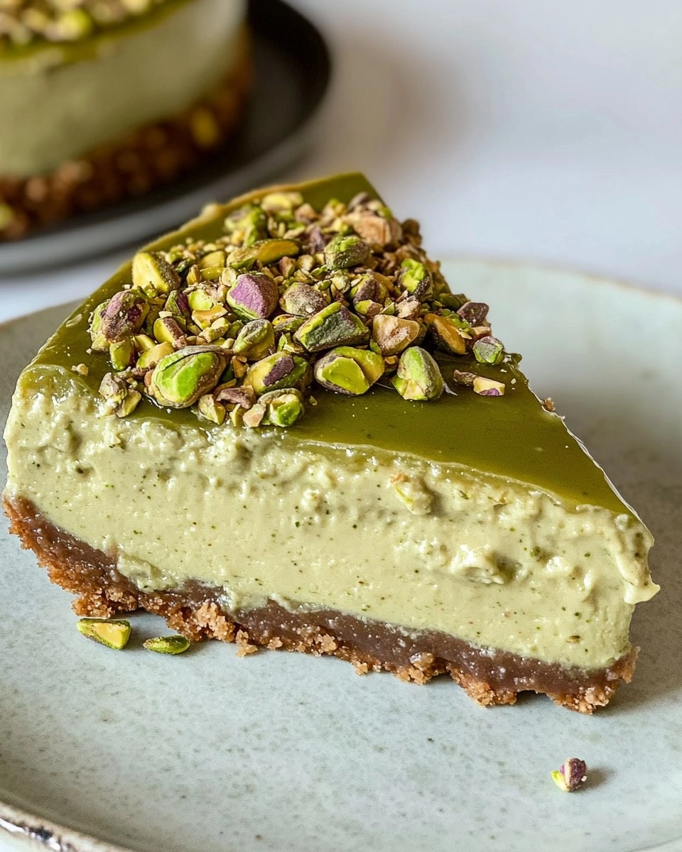 Pistachio Cheesecake | Easy No-Bake Green Dessert 102 Pistachio Cheesecake | Easy No-Bake Green Dessert
