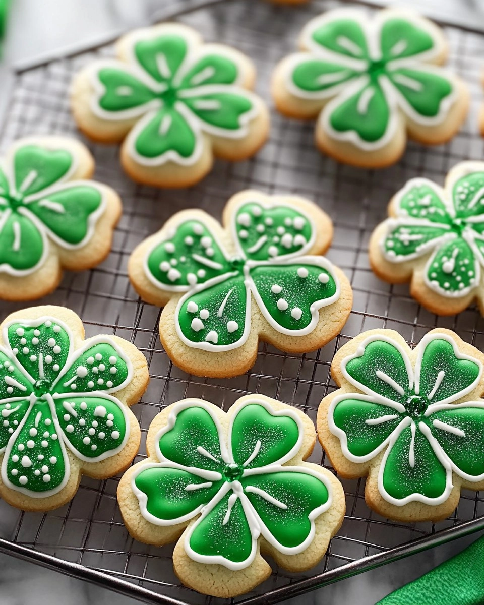 Shamrock Sugar Cookies | Decorated St Patrick's Day Cookies 130 Shamrock Sugar Cookies | Decorated St Patrick's Day Cookies