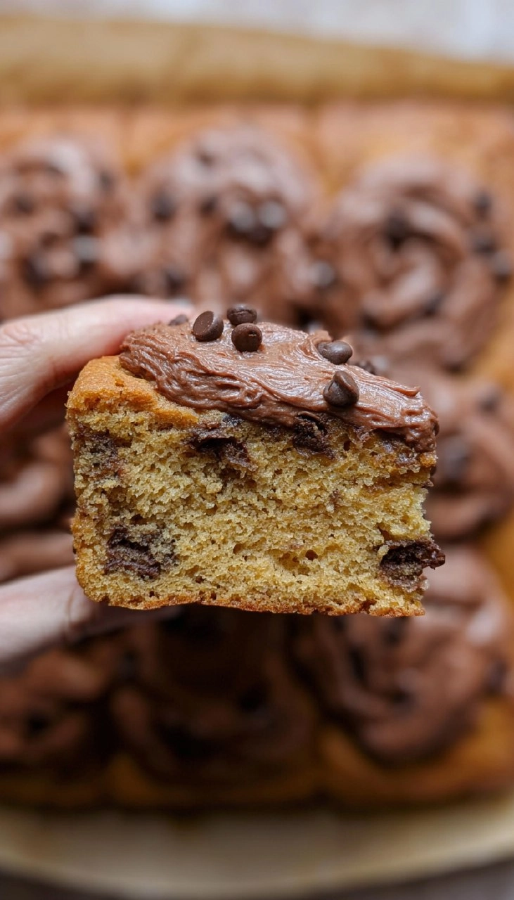 Easy Chocolate Chip Cake with Oil