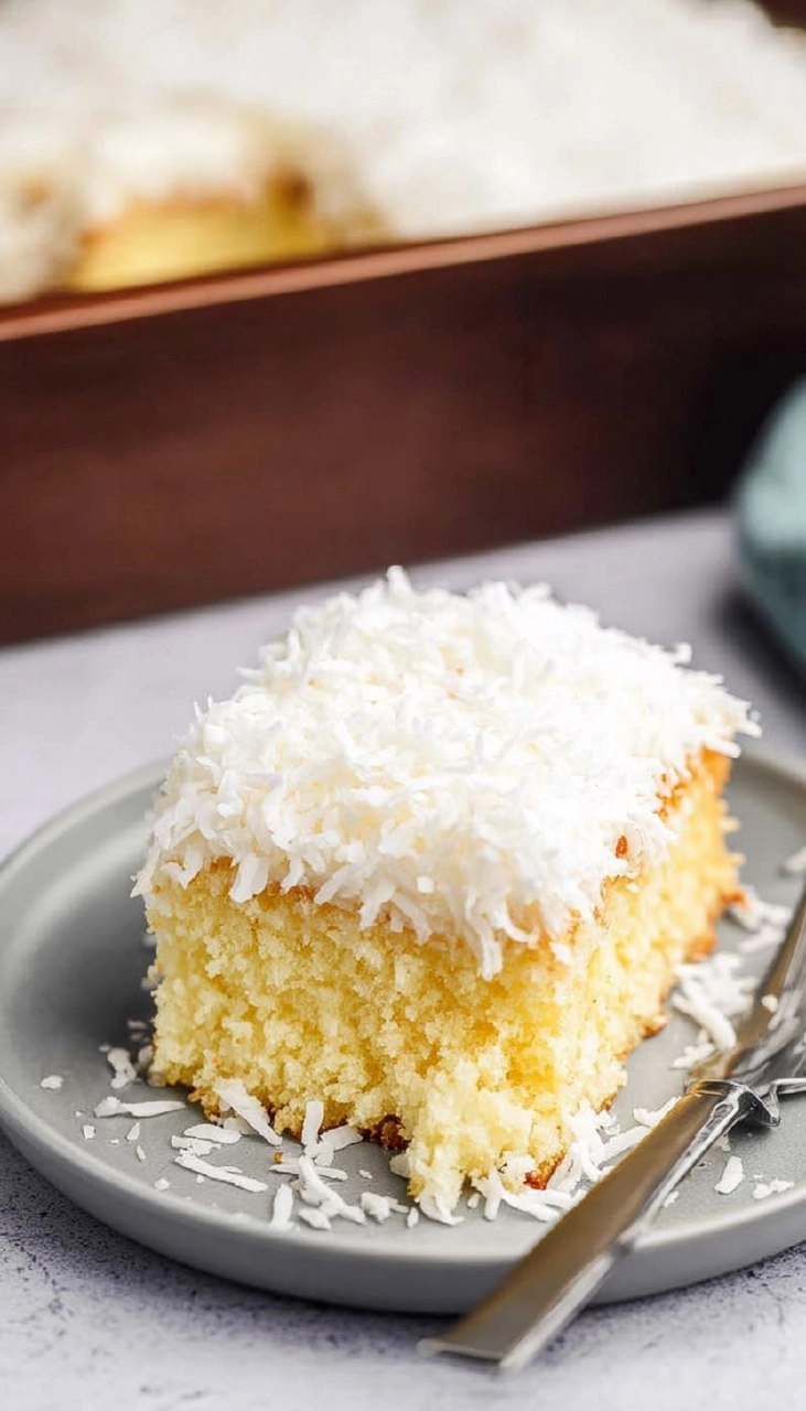 Easy Coconut Cake