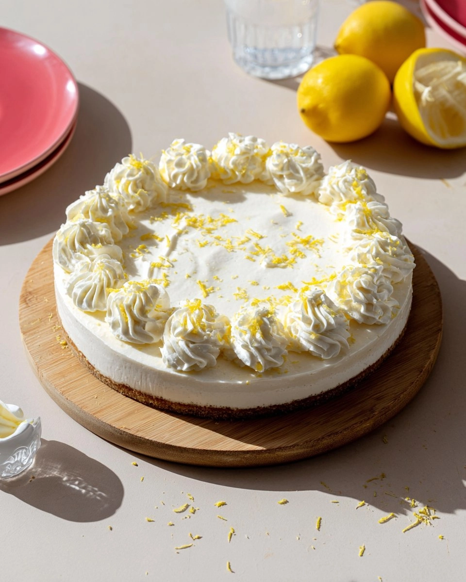 Easy No Bake Lemon Cheesecake (without condensed milk) 34 Easy-No-Bake-Lemon-Cheesecake-without-condensed-milk-Recipe