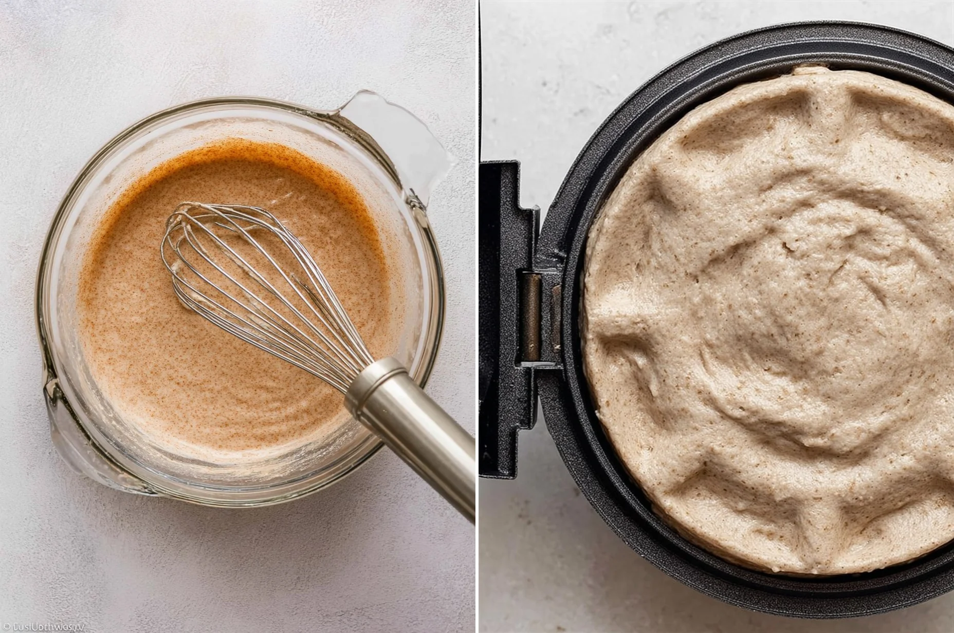 Fluffy Whole Wheat Waffles