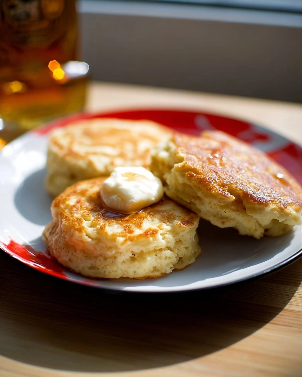 Golden Ricotta Pancakes