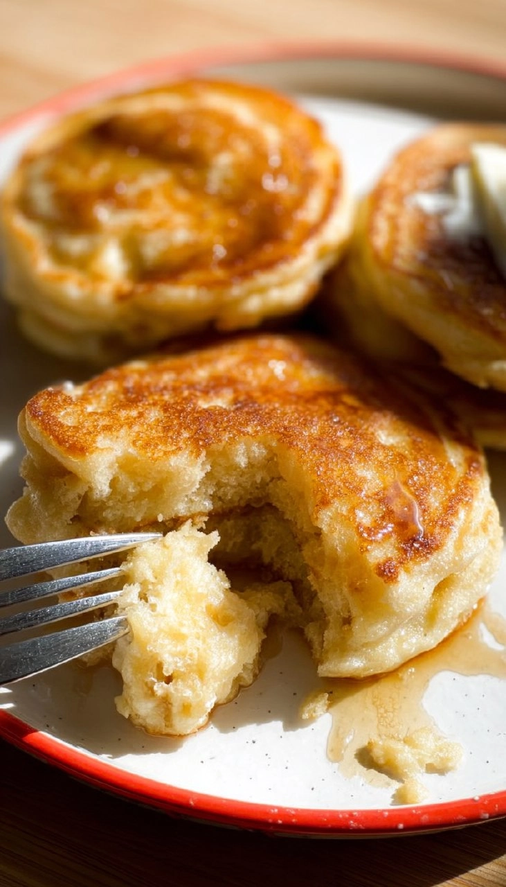 Golden Ricotta Pancakes