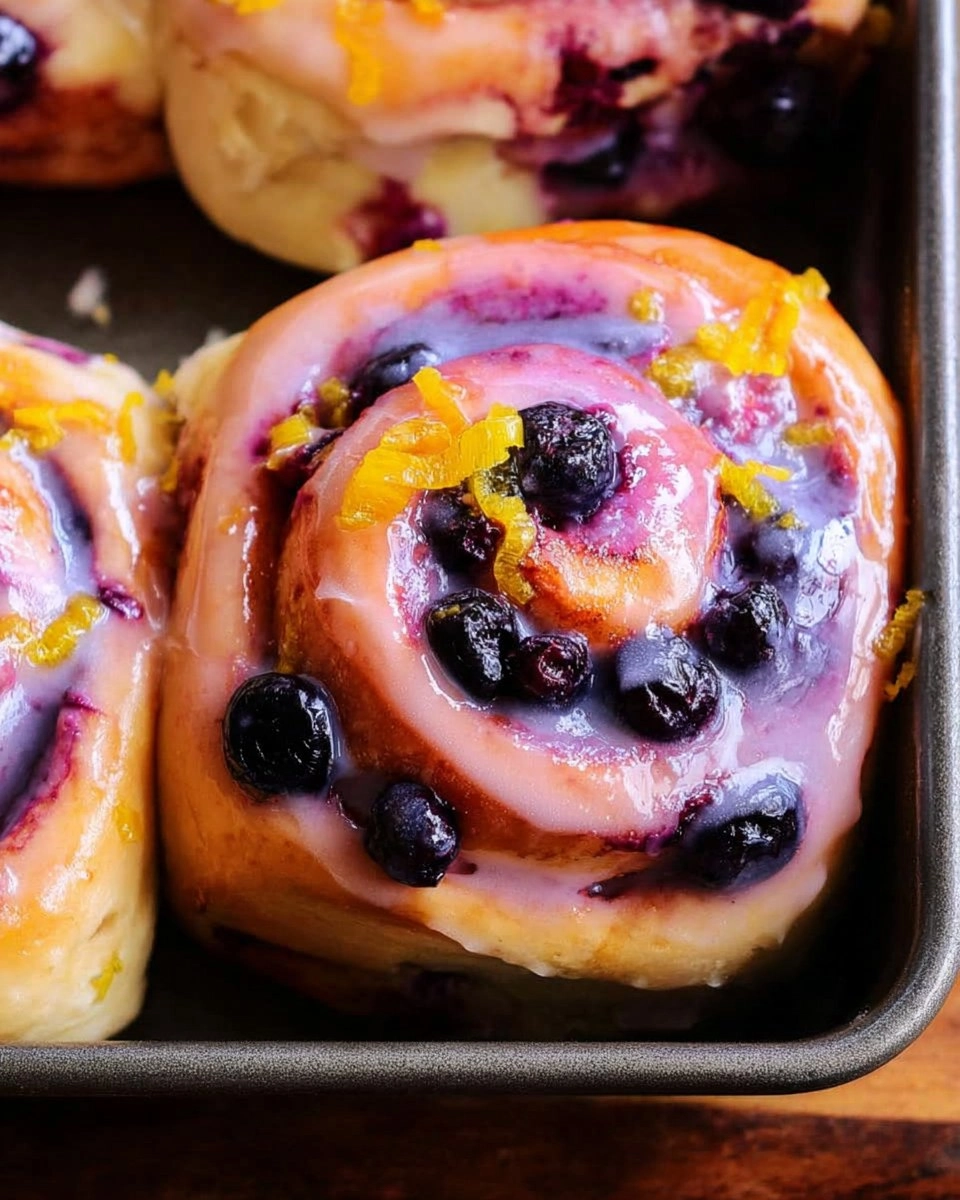 Lemon Blueberry Sweet Rolls 2 Lemon-Blueberry-Sweet-Rolls-Recipe