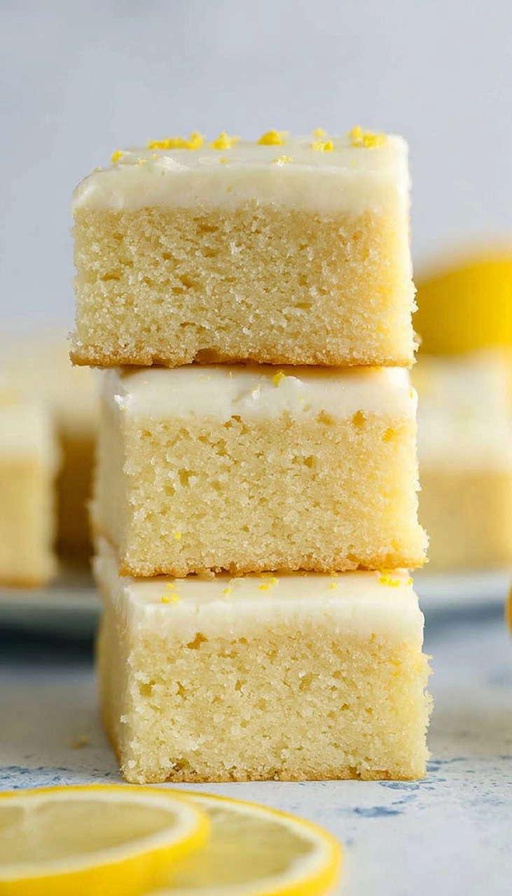 Lemon Sugar Cookie Bars