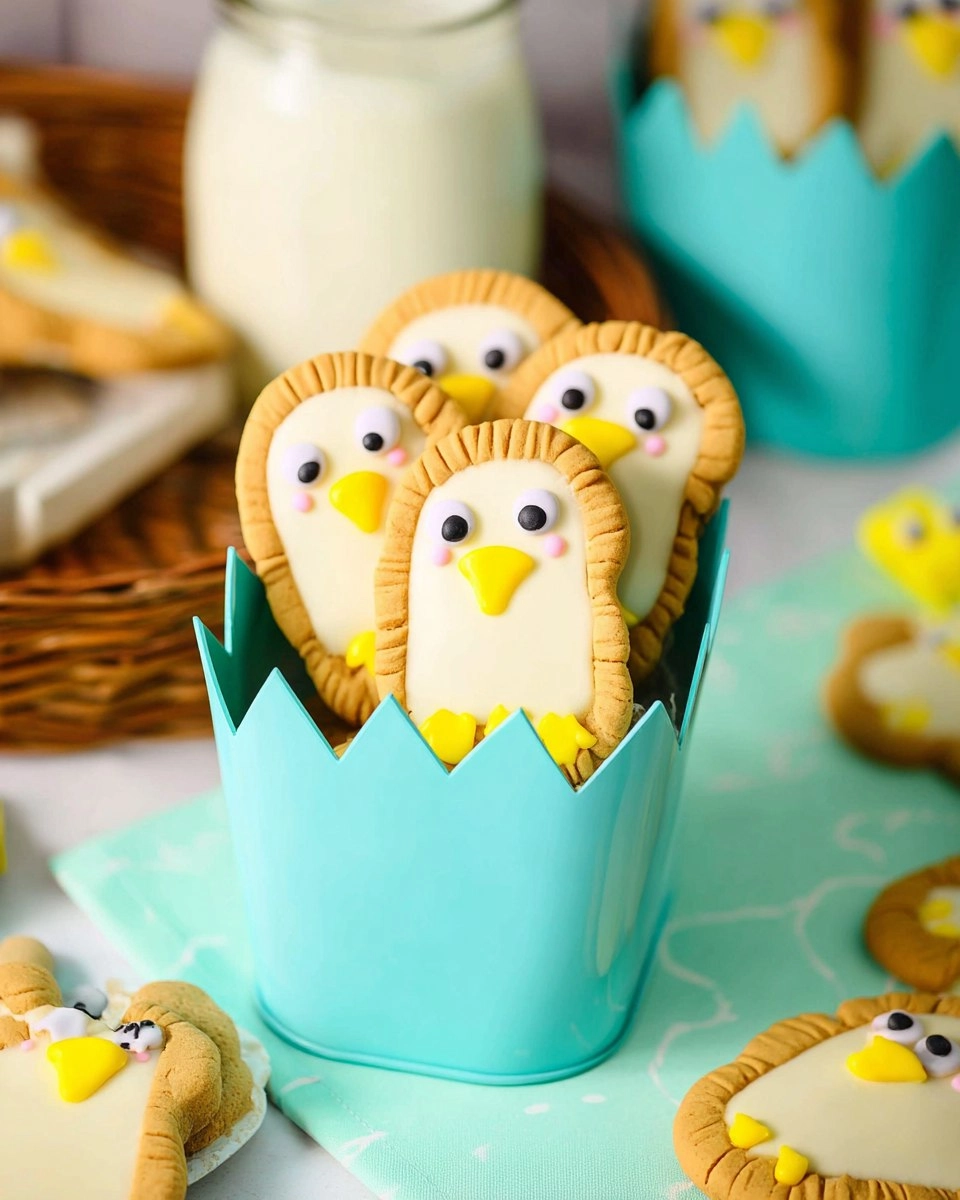 Nutter Butter Hatching Chick Cookies