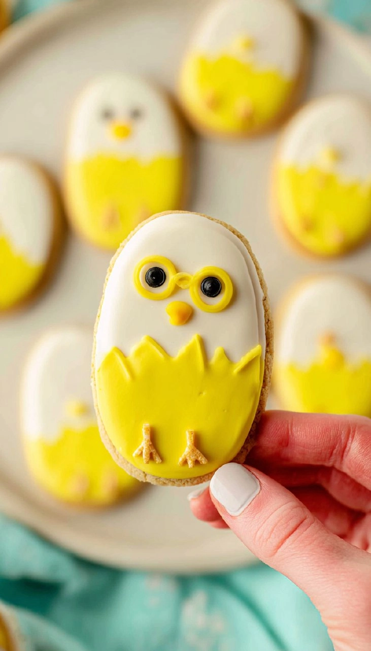 Nutter Butter Hatching Chick Cookies