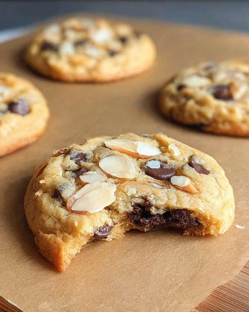 Orange Almond Chocolate Chip Cookies