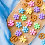 Pastel-Candy-Spring-Flower-Pretzels-Recipe