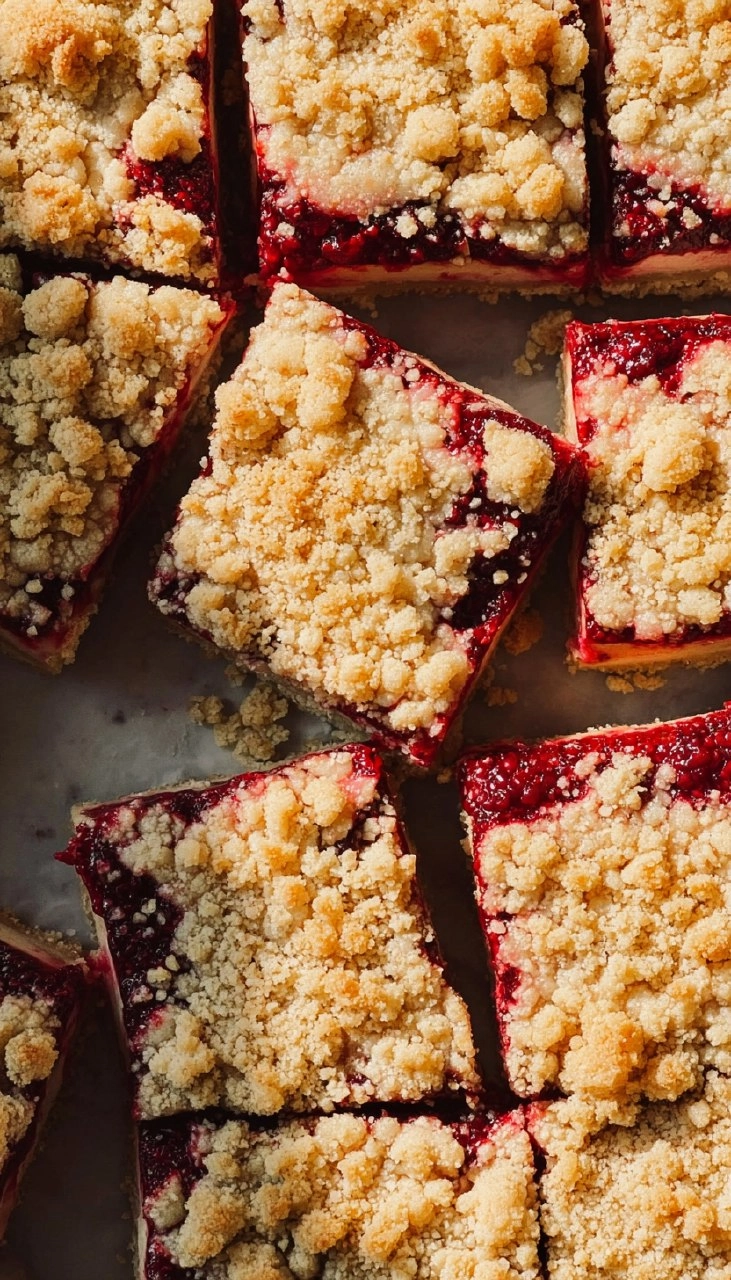 Raspberry Cheesecake Crumble Bars 110 Raspberry Cheesecake Crumble Bars