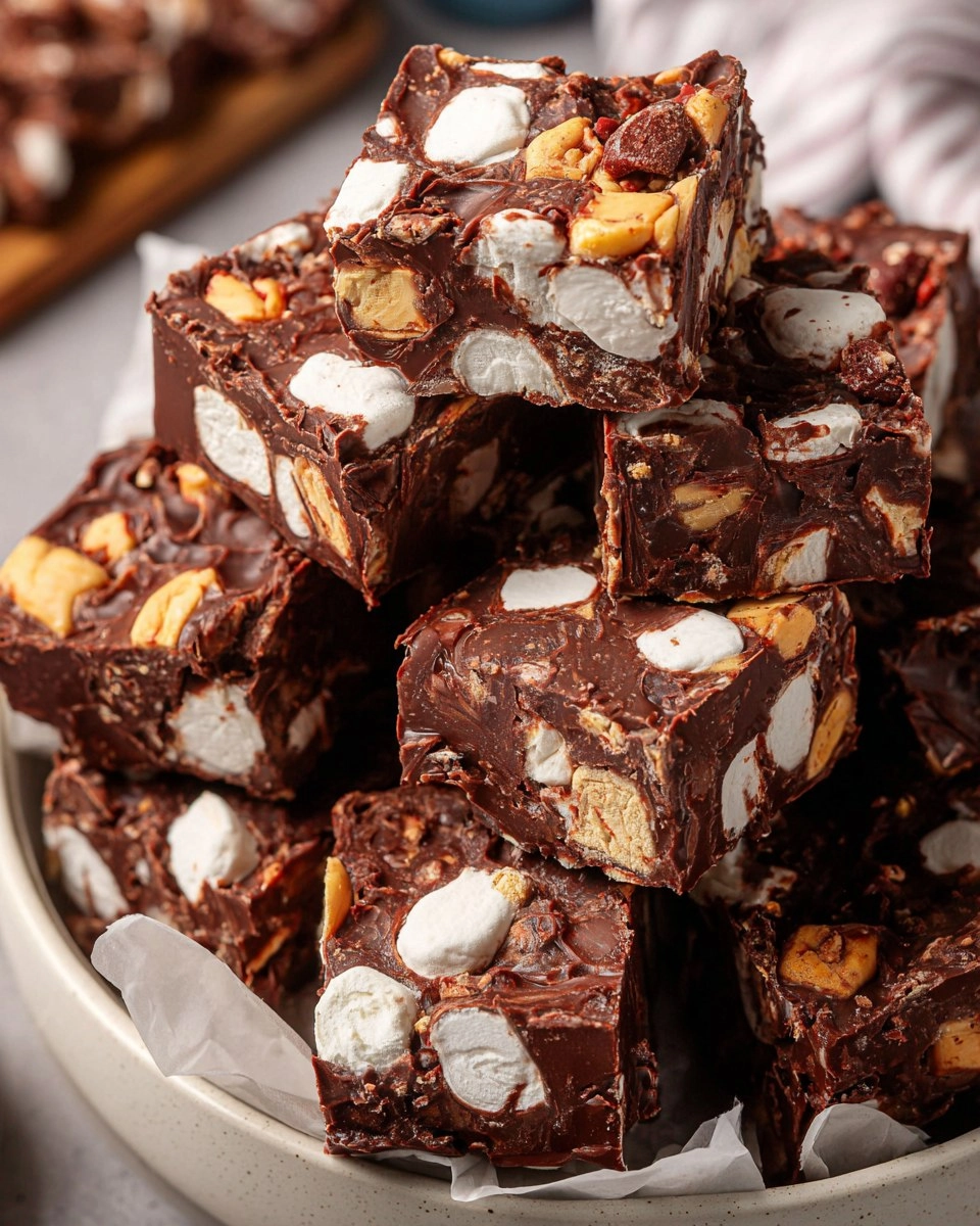 Rocky Road Fudge (Easy Microwave Recipe) 11 Rocky-Road-Fudge-Easy-Microwave-Recipe-Recipe