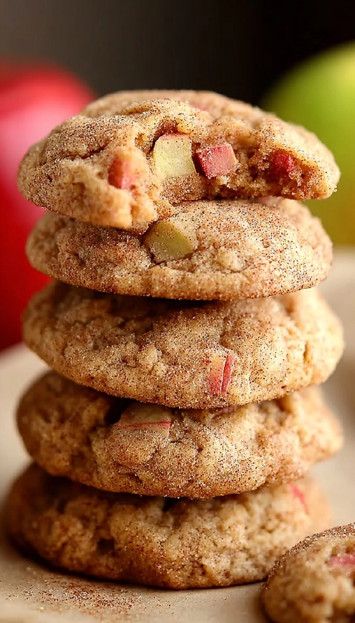 Soft and Chewy Rhubarb Cookies with Cinnamon 95 Soft and Chewy Rhubarb Cookies with Cinnamon