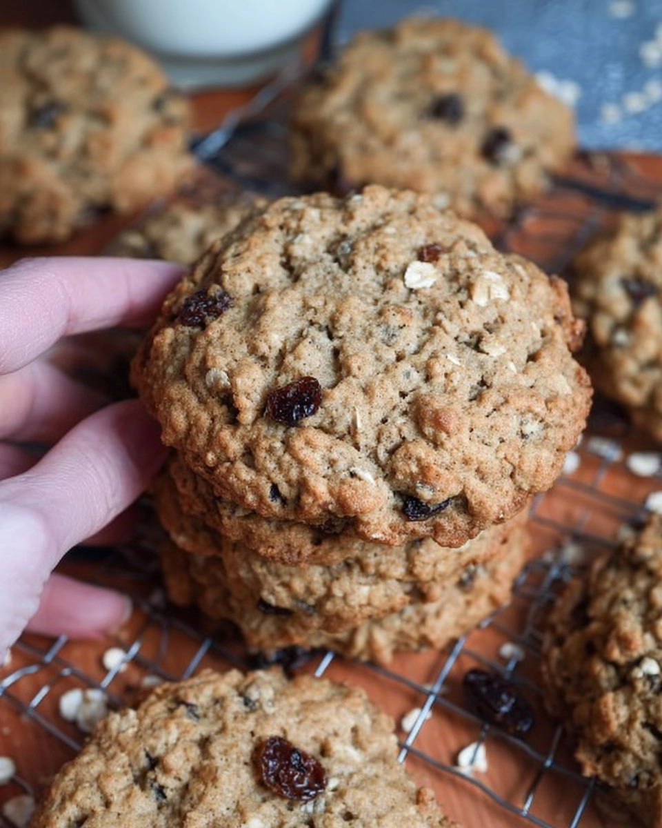 Sourdough Oatmeal Raisin Cookies 3 Sourdough-Oatmeal-Raisin-Cookies-Recipe