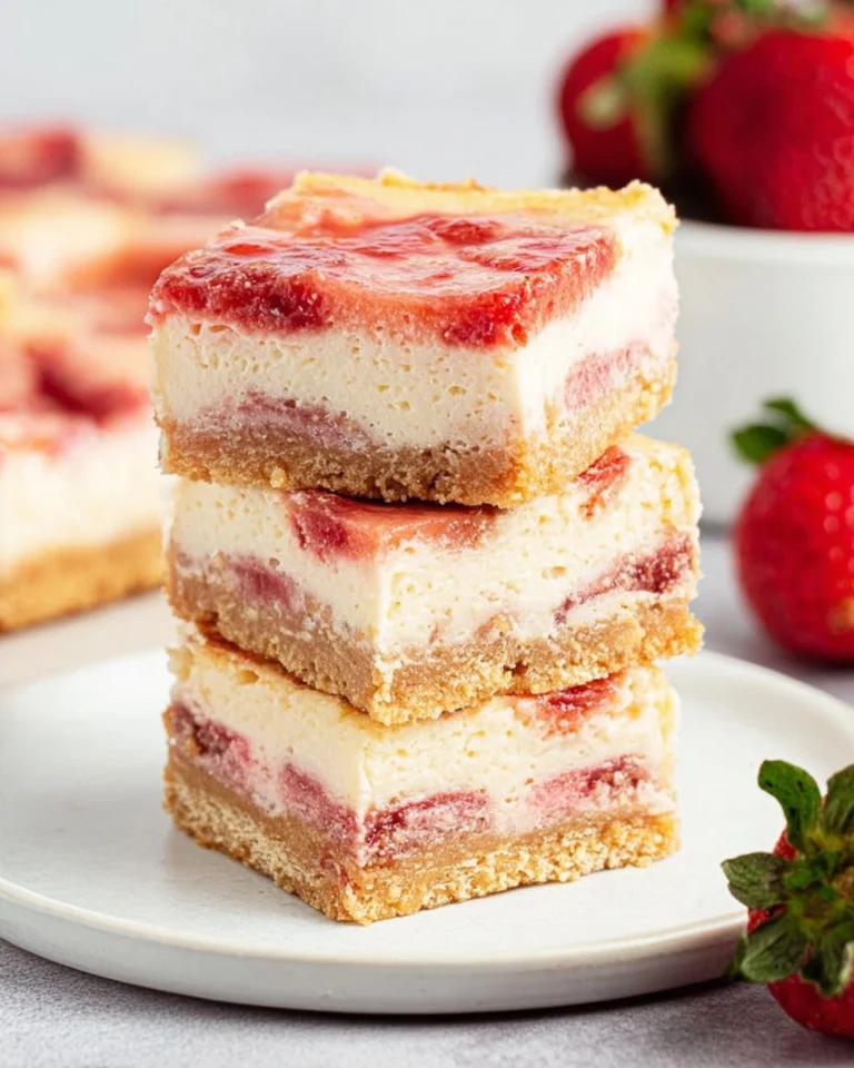 Strawberry-Cheesecake-Bars-Recipe